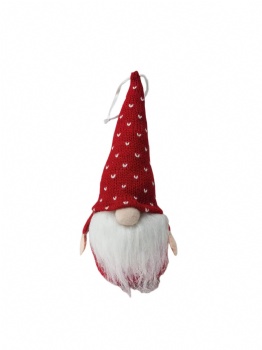 knitted fabric christmas suspension christmas tree hanging decorations garlands--gnome suspension 20cm